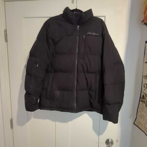 Eddie Bauer 550 Charcoal Insulated Jacket